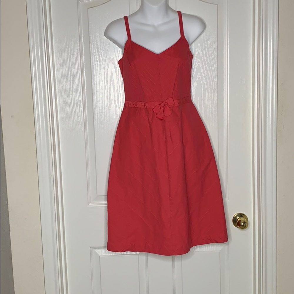 ⭐️ GAP Midi Dress Coral Size 6